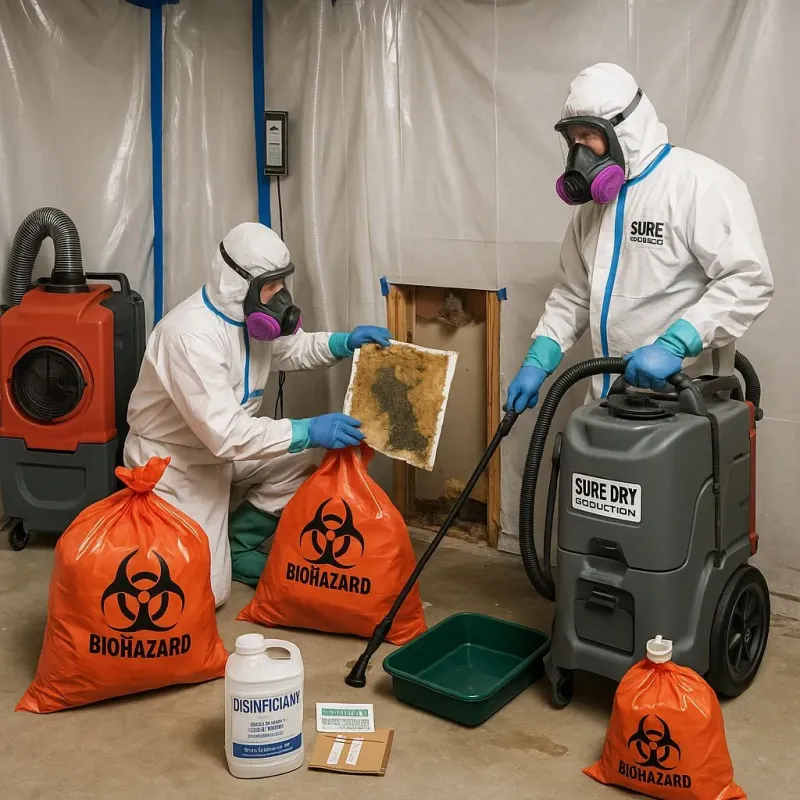 Contaminated Water Handling Protocols process in Glen Raven, NC